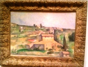 Paul Cezanne Fields at Bellevue, oil, 1892-95