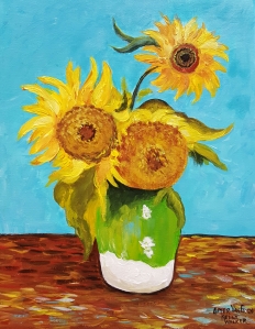 Van GOgh Sunflowers
